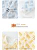 Children's Pure Cotton High-Waist Warm Pajamas Set for Autumn & Winter - Baby and Toddler Homewear with Belly Protection