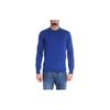 Ss23 Solid Color Round Neck Casual Wool Long Sleeve Sweater Men Sweater Indigo 8N1M91-1M4CZ-0959