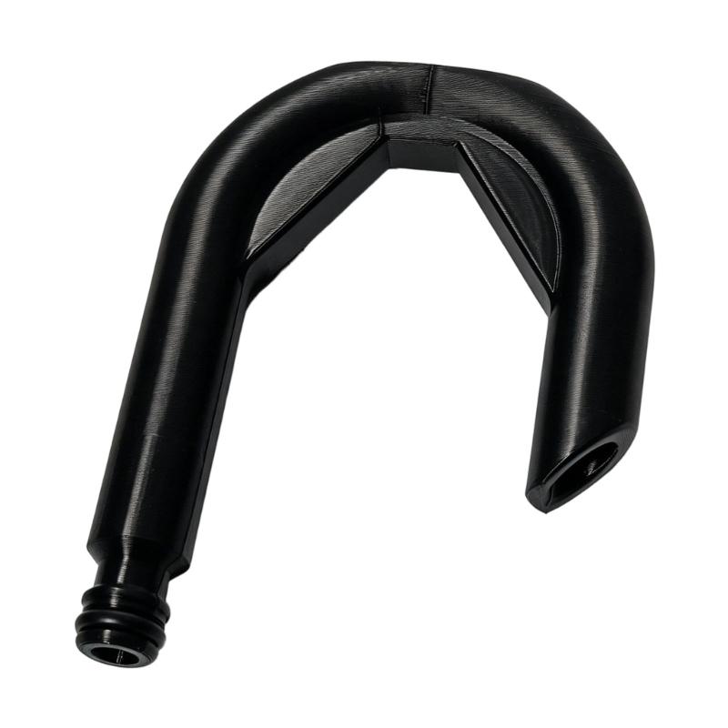 Pool Hose Holder for Poolside Filling, Plastic Curved Hook with Guided Hose Positioning for Household Pool Use