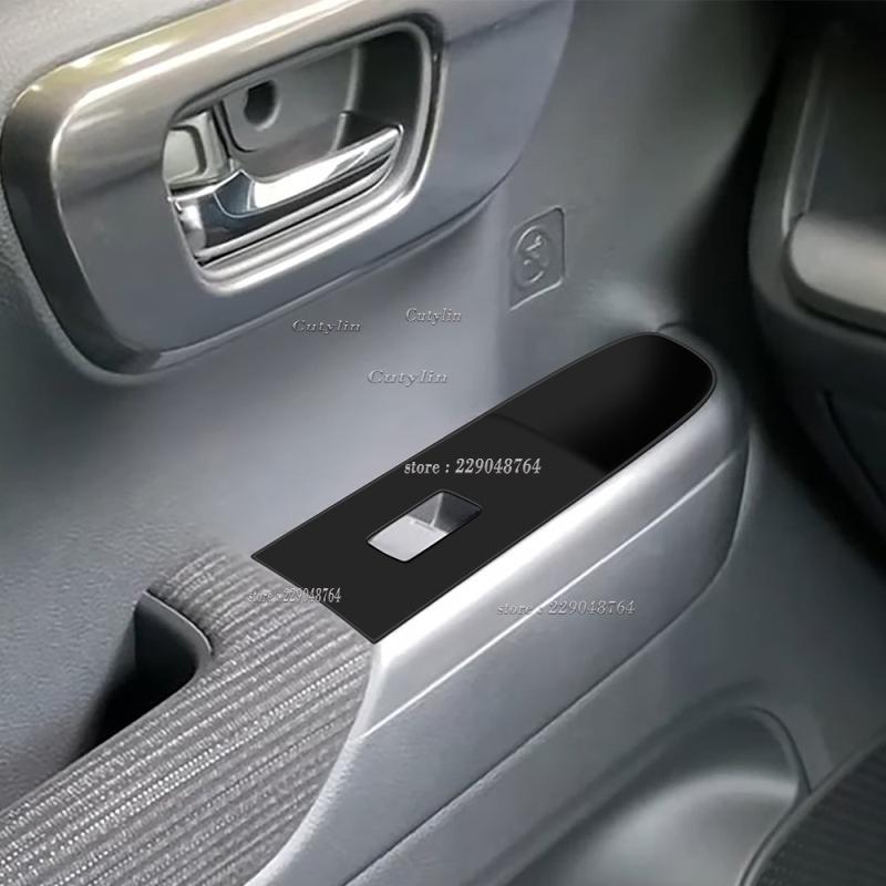 For Honda N-WGN -2025 Silicone Central control Storage water cup holder cover copilot car door window switch protector