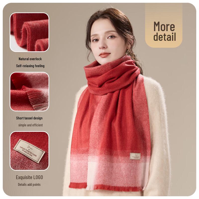JIUMU 100% Cashmere Women's Scarf & Shawl