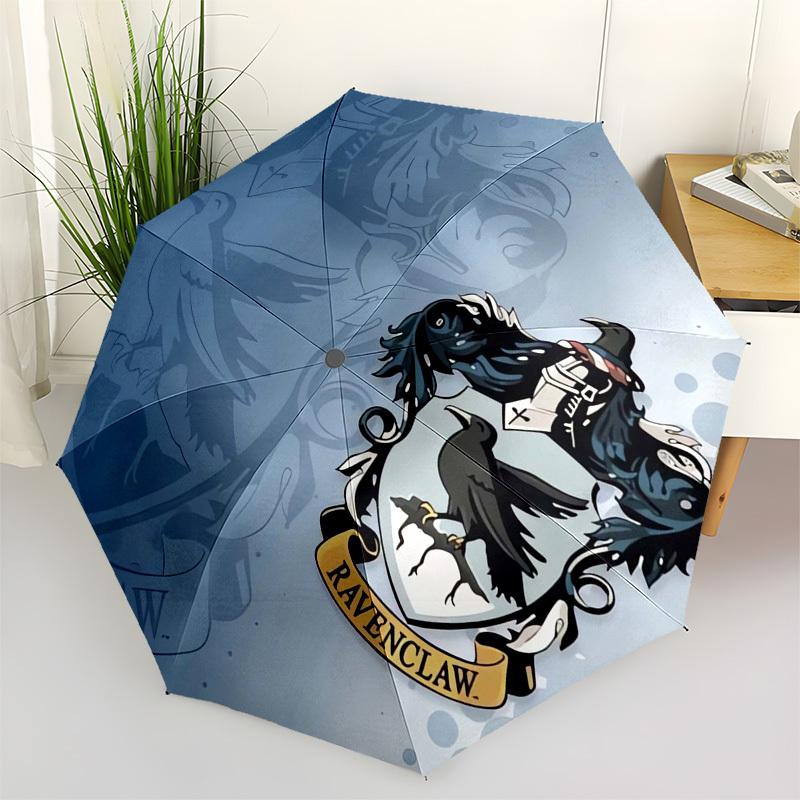 

1pc Ravenclaw Crest Umbrella with Plastic Handle,Cartoon Pattern,Suitable for All Seasons Multi-functional Umbrella484