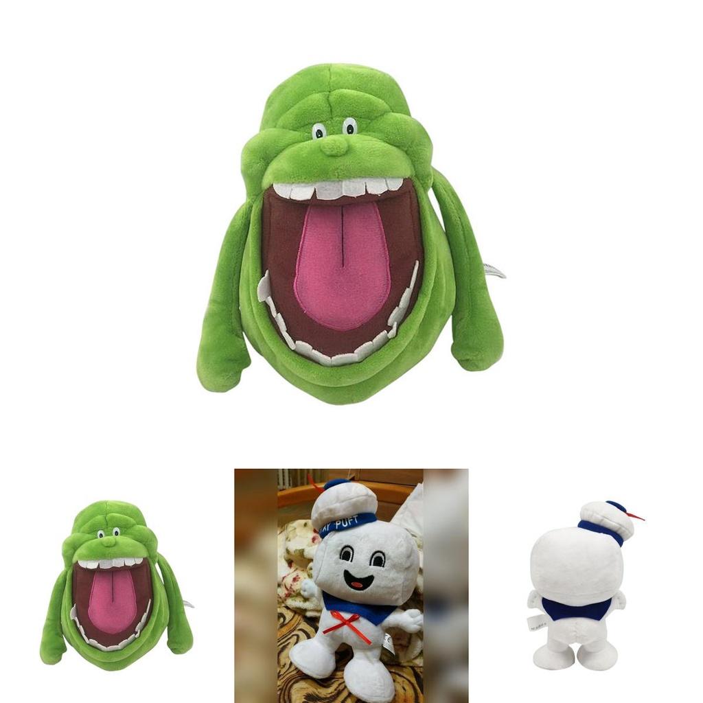 Adorable Ghostbusters Slimer Plush Doll Soft Stuffed Toy Perfect For Kids Gifts