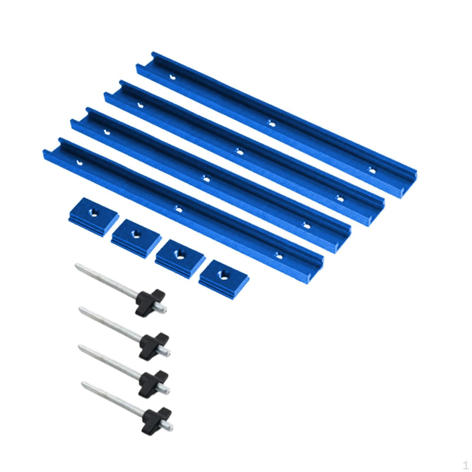 

Комплект Т-образных ручек для столярных приспособлений и приспособлений с предварительно просверленными монтажными отверстиями для угловых соединений Blue