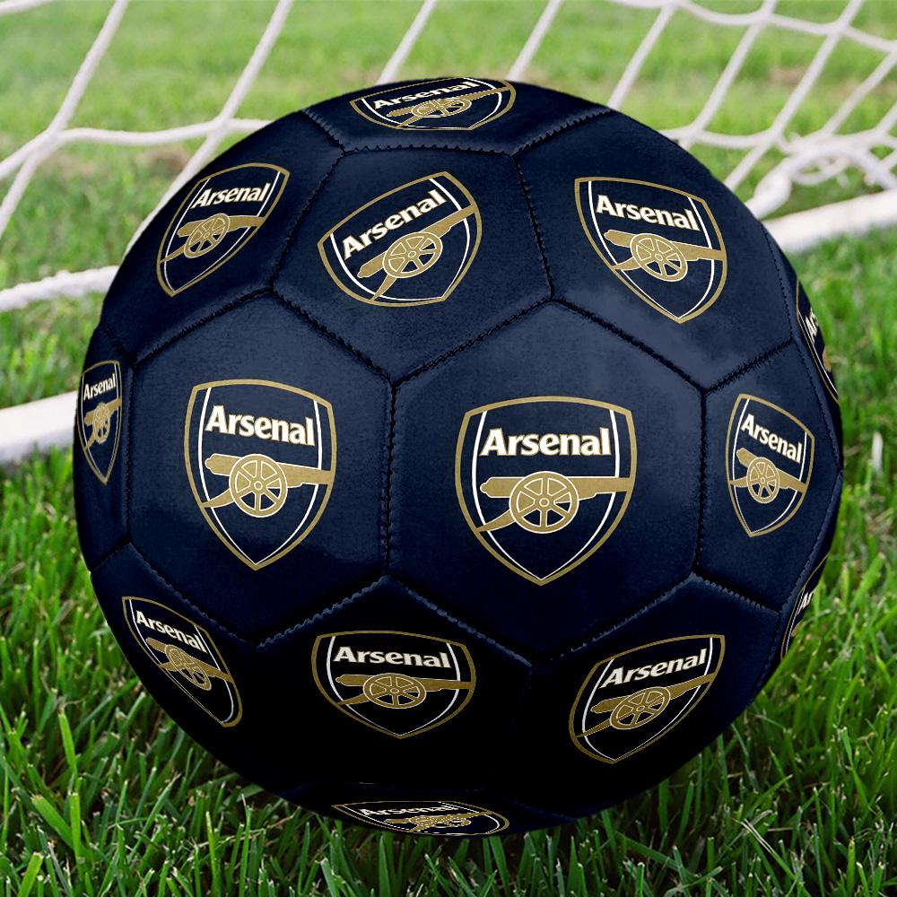 Arsenal Football Club Crest Soccer Ball Size 5 Football Machine Sewn Outdoor Universal Football Unique Gift for Soccer Lovers