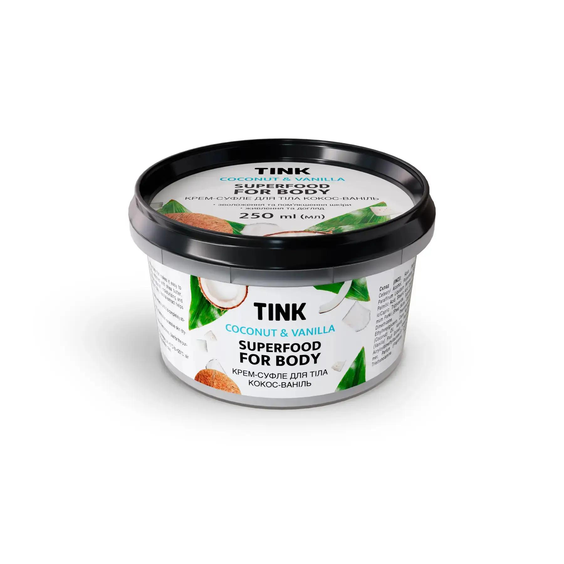 

Body cream soufflé Coconut-vanilla Tink 250 ml