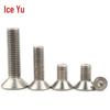 Bingyu 304 Stainless Steel DIN7991 Countersunk Flat Head Hex Socket Screws