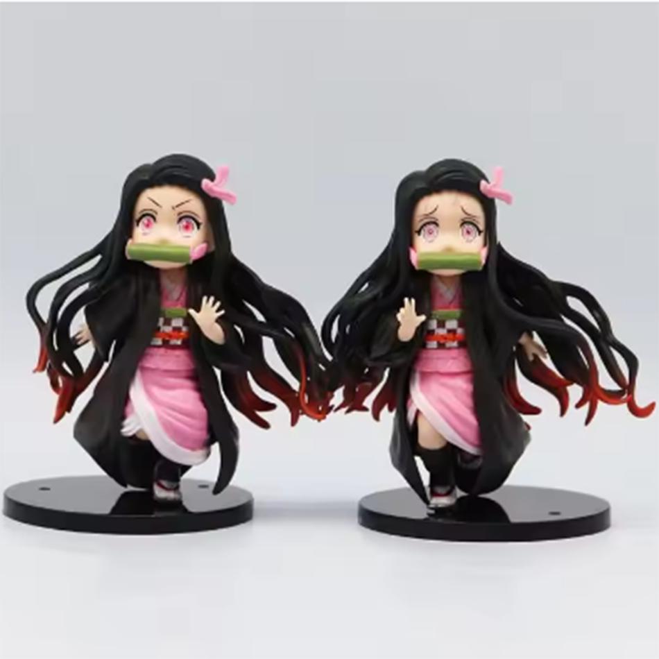 Anime Demon Slayer Figure Action Figure Kamado Nezuko PVC Model Toys Doll Collectible Figurine