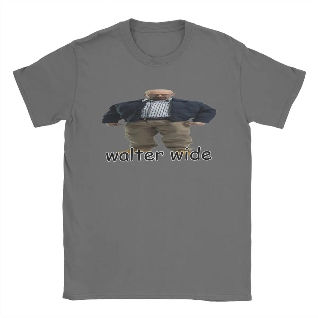 T-Shirts Walter Wide Breaking Bad Awesome Cotton Tee Shirt Short Sleeve T Shirts O Neck Clothing Gift Idea