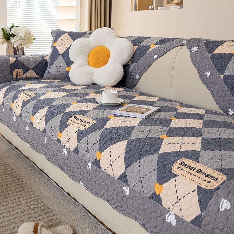 Anti-cat Scratch Sofa Cushion Cover, Universal In All Seasons, Non-slip, Nordic Simple Modern Fabric Seat Cushion, Sofa Cover, Towel