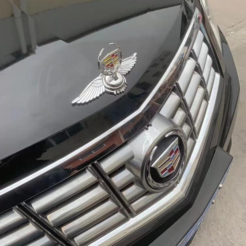 AADI1 1 buc Capac Emblema Metalic 3D pentru Capotă Auto pentru Cadillac ATS CTS Escalade SRX XTS XT5 STS CT5 CT6 BLS Deville