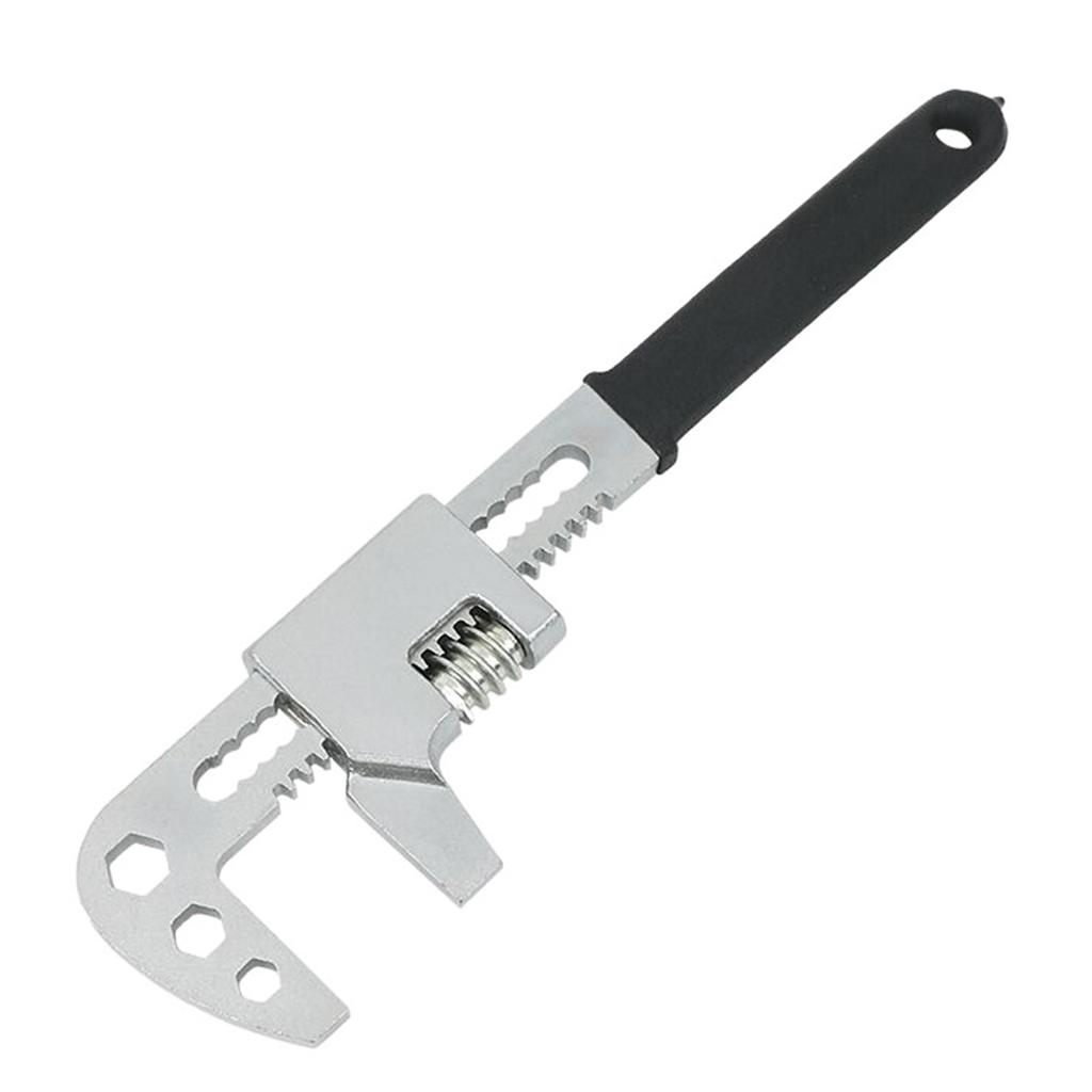 F Type Large Opening Manual Spanner Wrench Adjustable Hand Wrench Multifunction Spanner Plumbing Wrench
