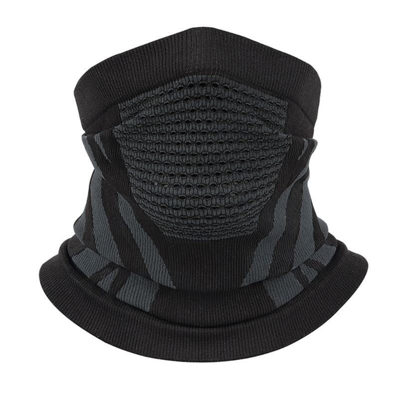 Winter Warm Cycling Neck Gaiter Windproof Neck Cover Facemask for Skiing Cycling