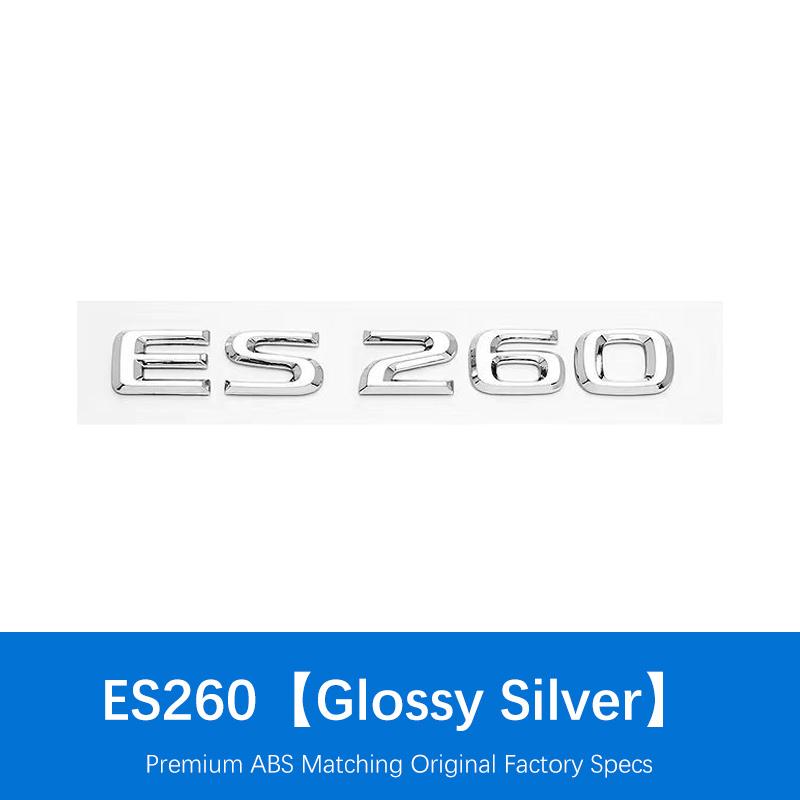 WQB1 Car trunk letter sticker Accessory For Lexus IS250 ES200 ES240 ES250 ES300 ES350 IS200 IS300 NX200t NX300 RX270 RX300 RX350