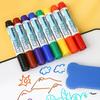 Colorful Drawing Markers 4/8 Colors Fine Point Markers Magnetic Whiteboard Markers  Drawing