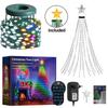 Christmas Gifts 1.8M/5.9Ft 400Leds Christmas Tree String Lights Color Changing Indoor Decor Lights For Holiday Home Decor