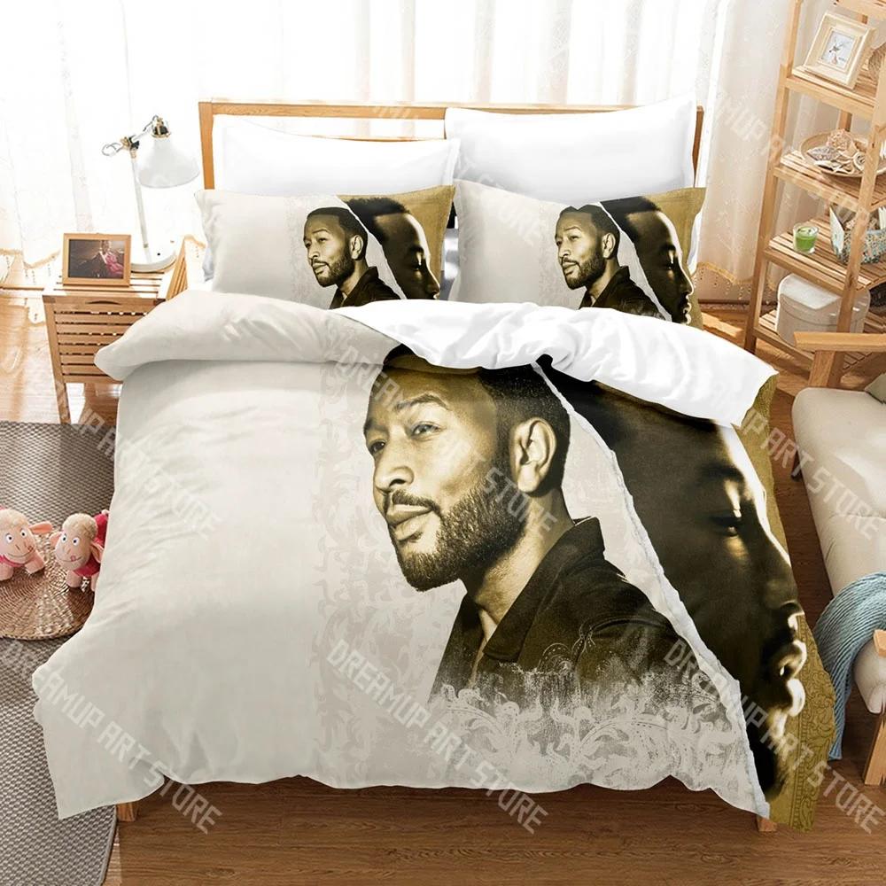 John Legend Get Lifted 20th Anniversary Tour Bedding Set Single Bed Set Adult Kid Bedroom Duvetcover Twin Full Queen King S