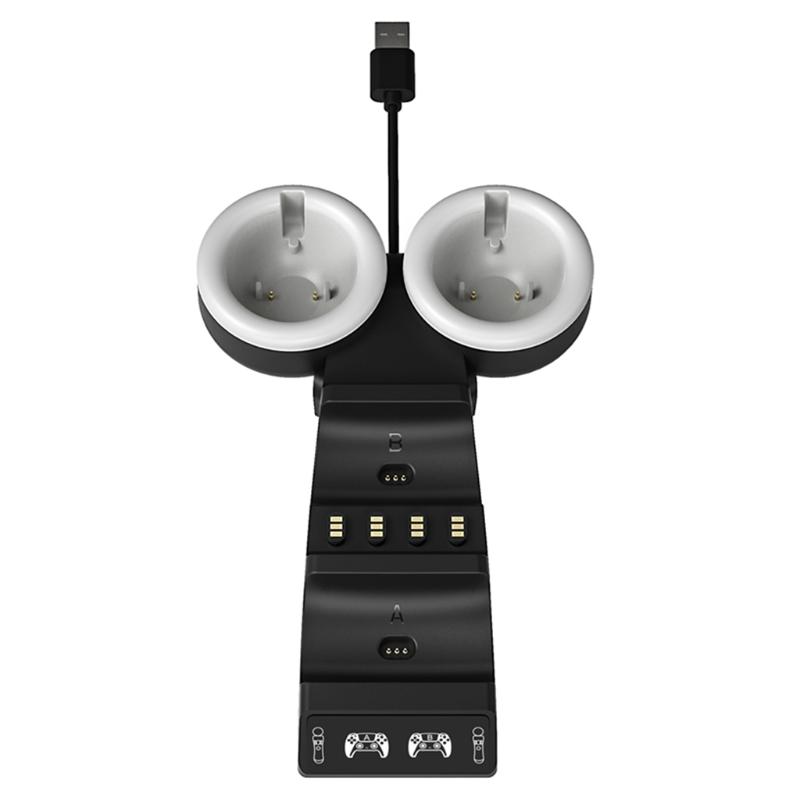 Verbessertes Controller-Ladegerät, Schnellladeadapter, Ladestation ock für /PS VR MOVE