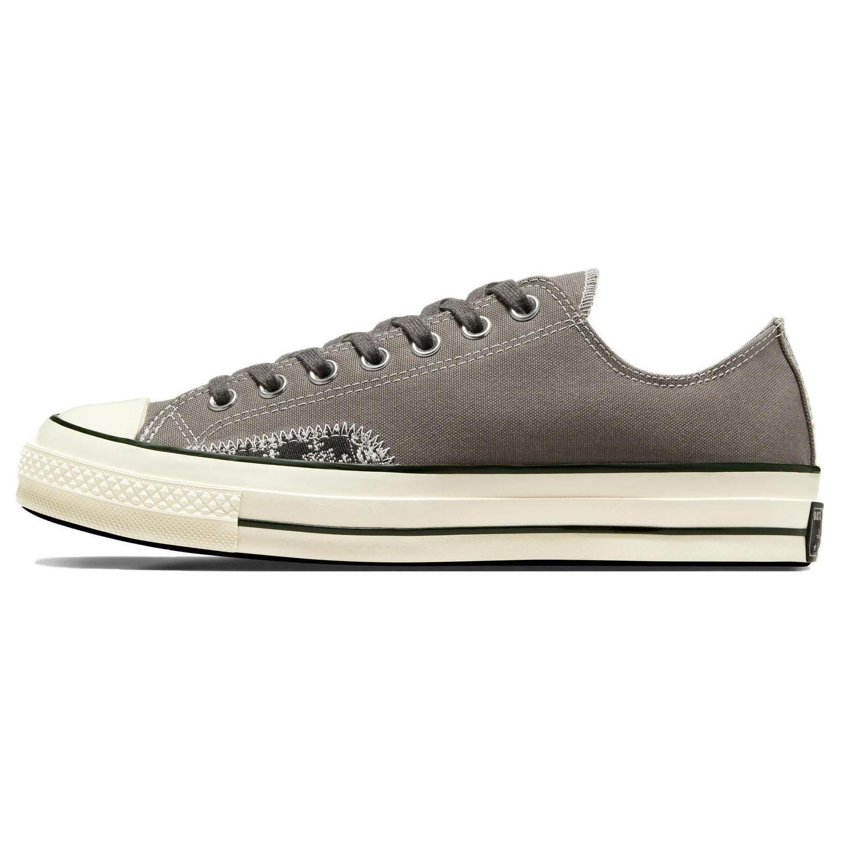 

New Chuck 70 Converse Low Crafted Ollie Patch Origin Story Grey A04501C 36.5