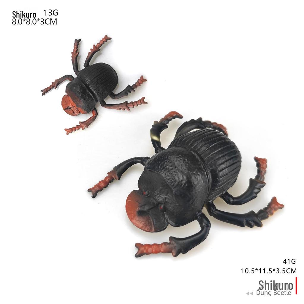 Children's Cognitive Teaching Toys: Insect Models - Butterfly, Ladybug, Rhinoceros Beetle, Bee, Grasshopper