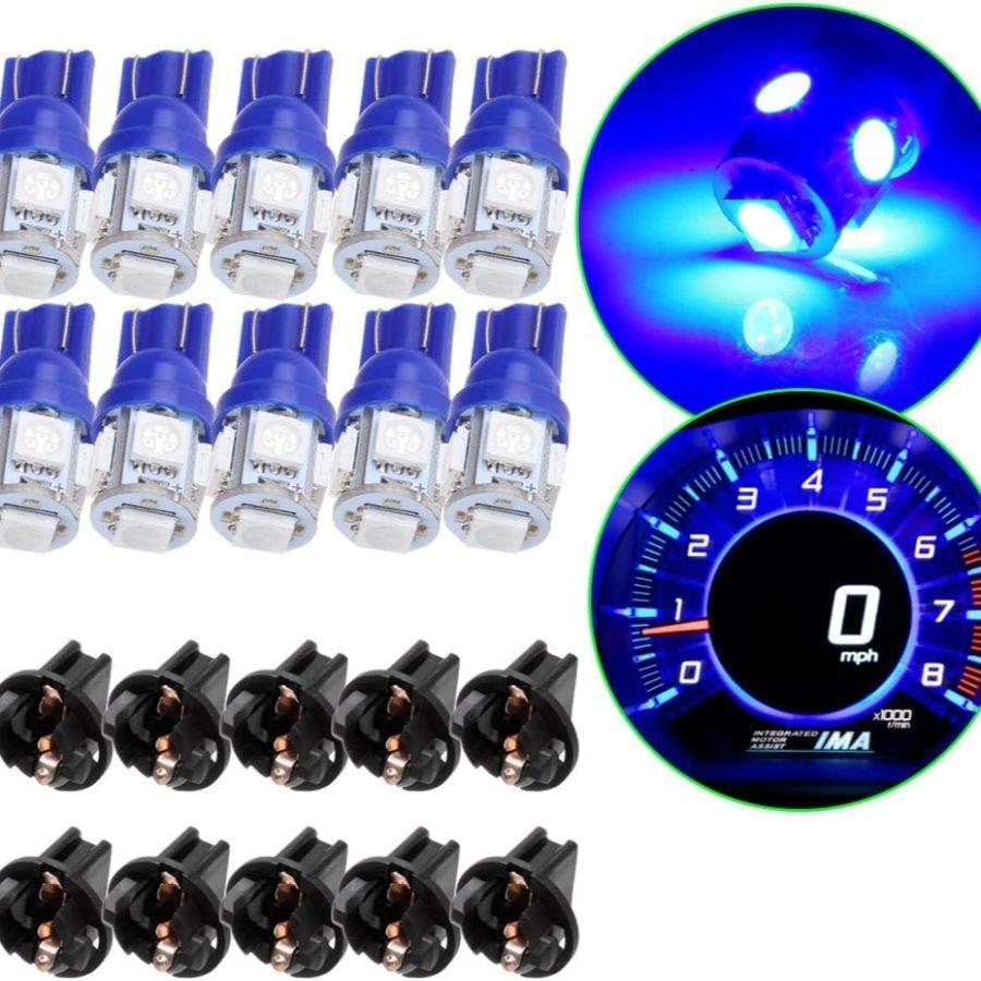 10Pack T10 194 168 LED Light Bulb trument Panel Gauge Cluster Dashboard Au