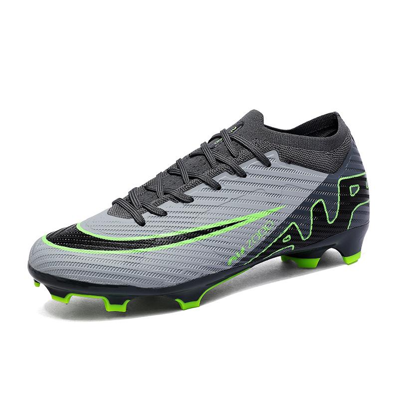 2025 New Football Shoes Men's and Women's Low-top Youth Training AG Long Nails Artificial Turf Sports Shoes 2025