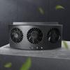 Car Ventilation Fan 4000rpm 60W 2 Gears Strong Wind 3 Fans USB Car Window Exhaust Fan Vent Fan for Vehicle