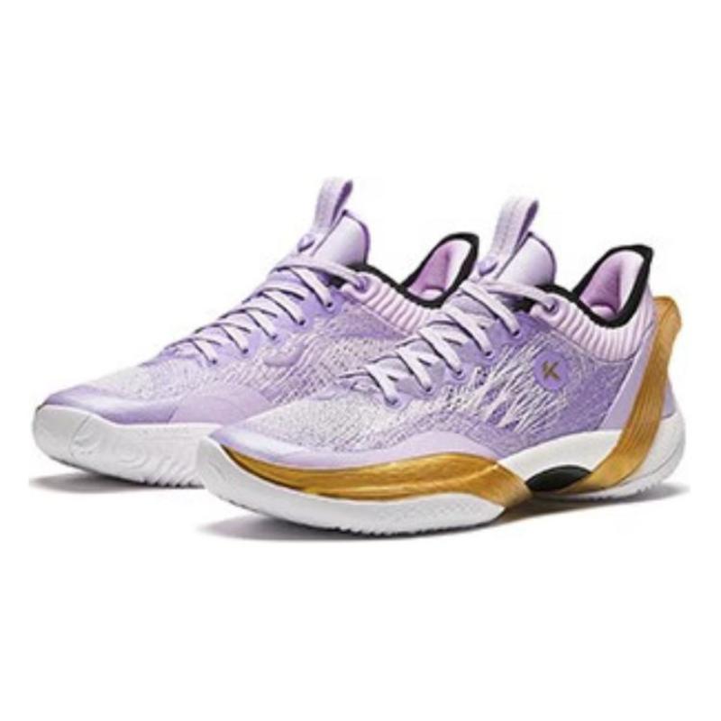 Anta Three point Rain1.0 Cushioning Abrasion Resistant Low top Basketball Shoes Men's Purple Sneakers 912411102-3