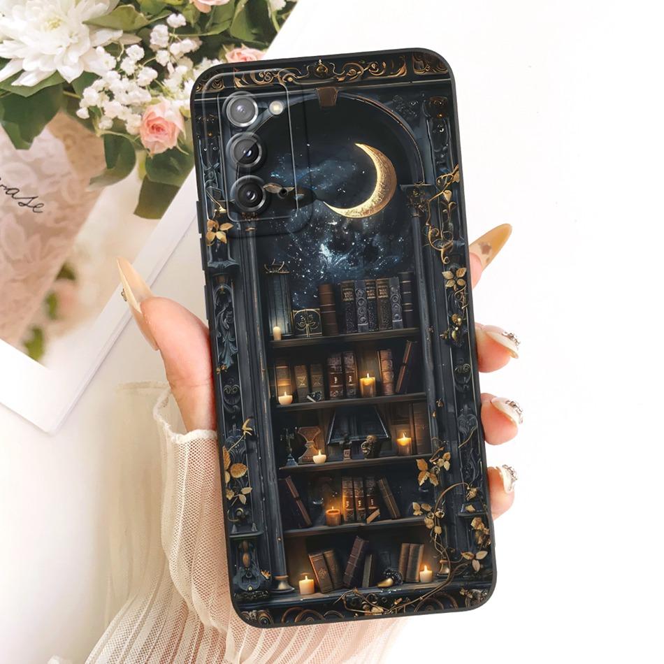 Pour Samsung Galaxy S20 S20+ S20FE Étui de téléphone Peinture Plage Crépuscule Mode Pour Samsung S 20 S20 FE 5G 4G Pare-chocs Souples en Silicone