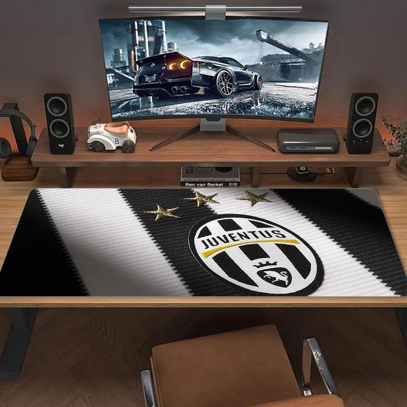 Juventus Mouse Pad, Large Gaming Desk Mat, Non-slip XXL Mousepad for Laptop & Tablet, Mini PC Playmat with Stitched Edges