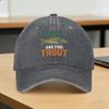 Fish Around And Find Trout Funny Fishing Fishermen Baseball Cap Sun Outdoor Sports Dropshipping Washed Hip Hop Hats Unisex-Teens