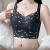 Thin and Adjustable Lingerie for Women with Gathered Breasts and Top Support To Prevent Sagging Large Size Full Cup White Bra