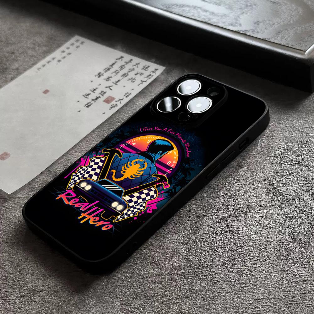 Drive Ryan Gosling Movie Fun Art Phone Case For 14 Pro Max For Iphone 16 15 Po Max 12 Mini 11 13 Pro Xr X Xs 8 7 Plus Cover
