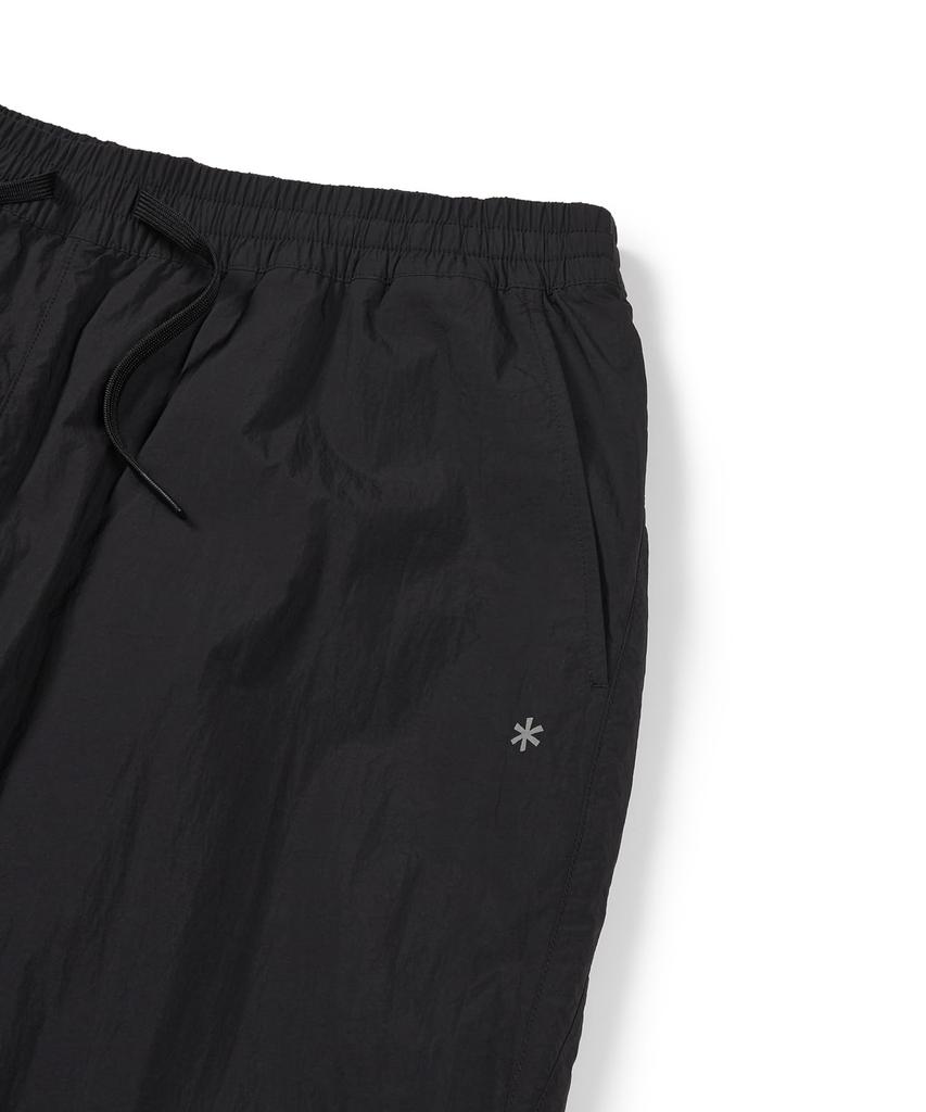 Snow Peak LIGHT TASLAN PANTS Soft Size M Lightweight, Durable, Touch, Men's, BLACK
