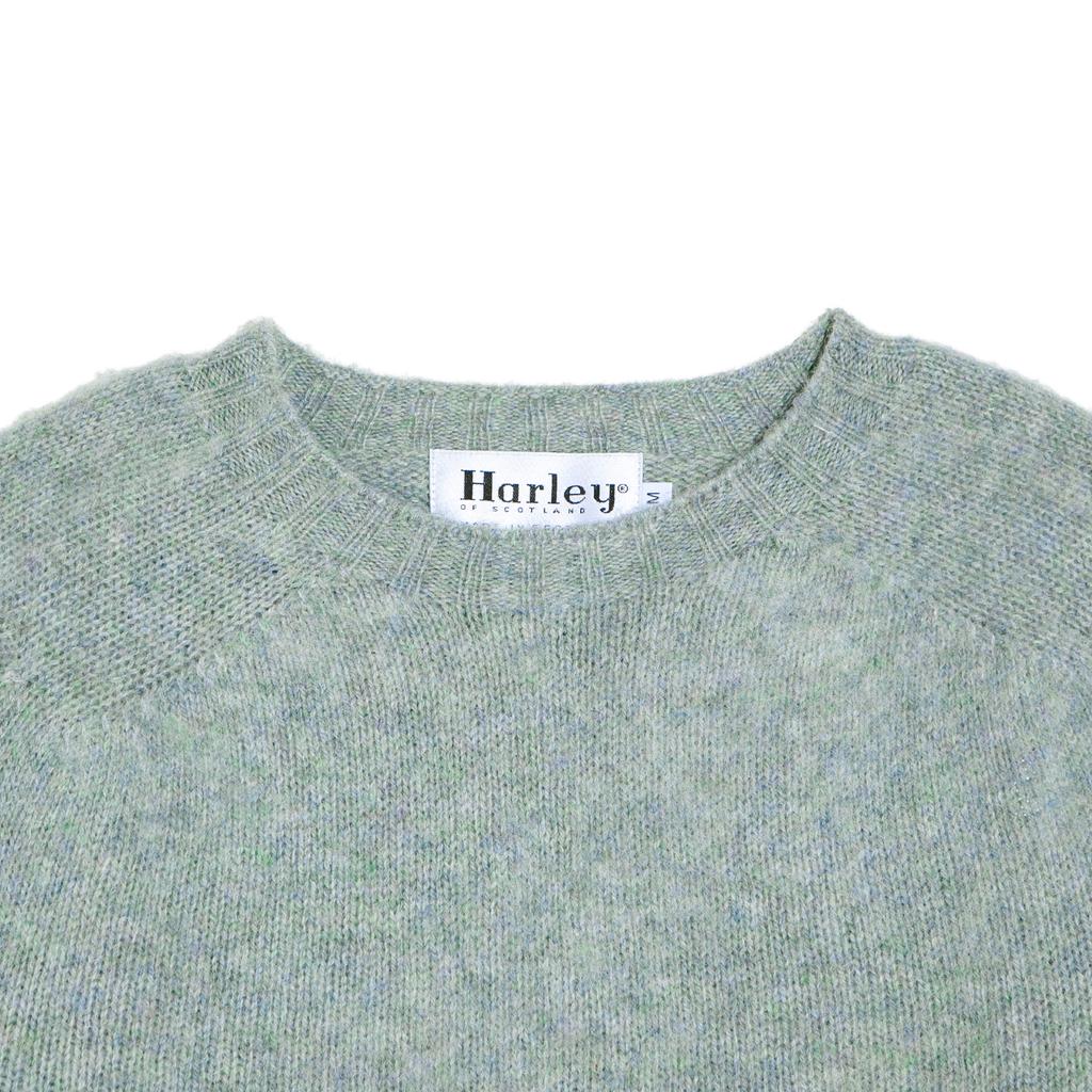 Halliobeuseukoteullaendeu Shaggy Dog Crew Neck Sweater - Sea Pearl