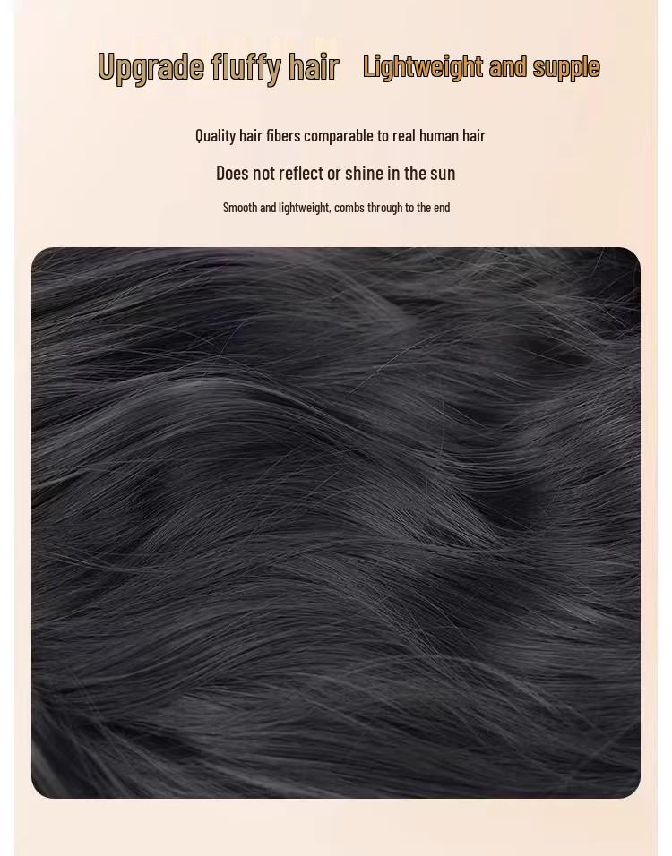 Charming Twin Tails Lolita Wig - 75cm Full Head Set for Girls