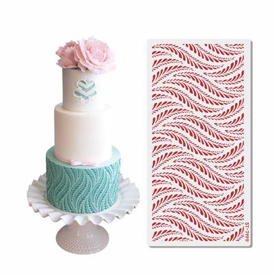 Reliable Cake Baking Stencil Flexible Easily Cleaning Multifunctional