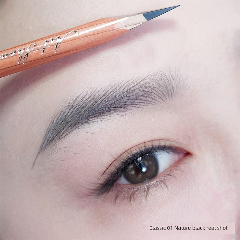 Tattoo Makeup Artist Professional Use Eyebrow Pencil Sweatproof and Waterproof Long Lasting Fadeless Hard Core Wild Line Eyebrows Distinct Look