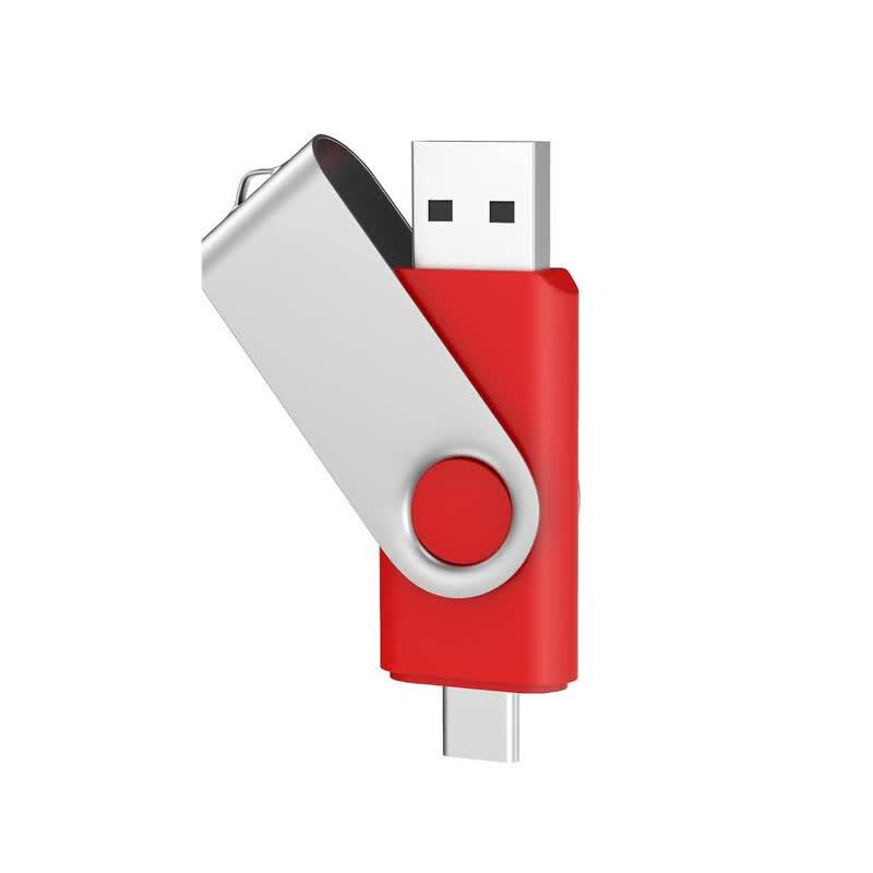 OLOEY Dual Interface 2-in-1 USB Flash Drive 32GB