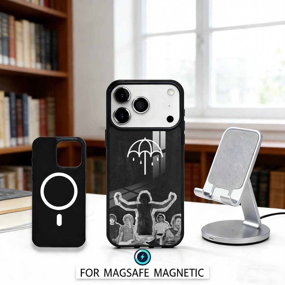 Band B-Bring Me The Bmth H-HorizonS Handyhülle Für iPhone 17,16,15,14,13,12,Pro,Max Für Magsafe Magnetisches Kabelloses Laden