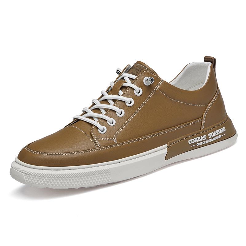 2025 Men s Genuine Leather Slip-On Casual Business Shoes 41