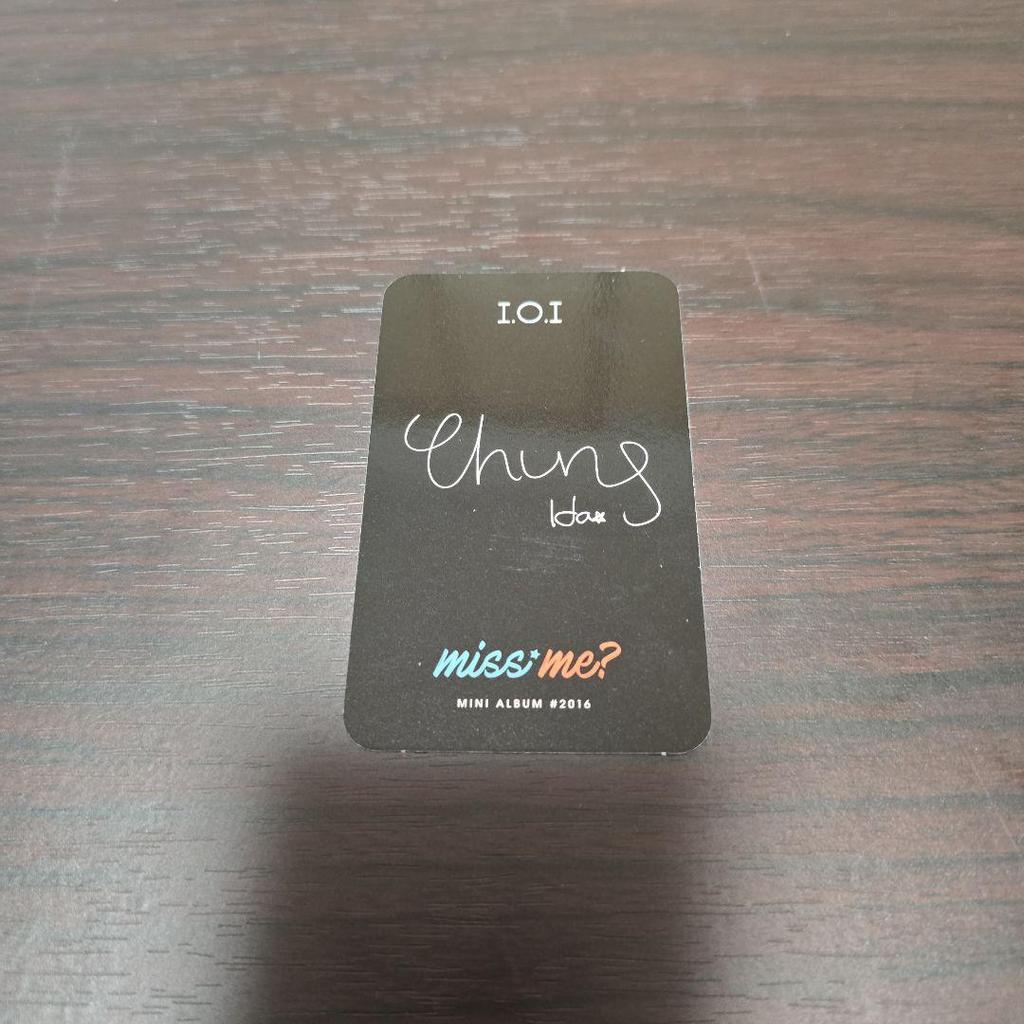 [USED] I.O.I Miss Me? Chungha Trading Card