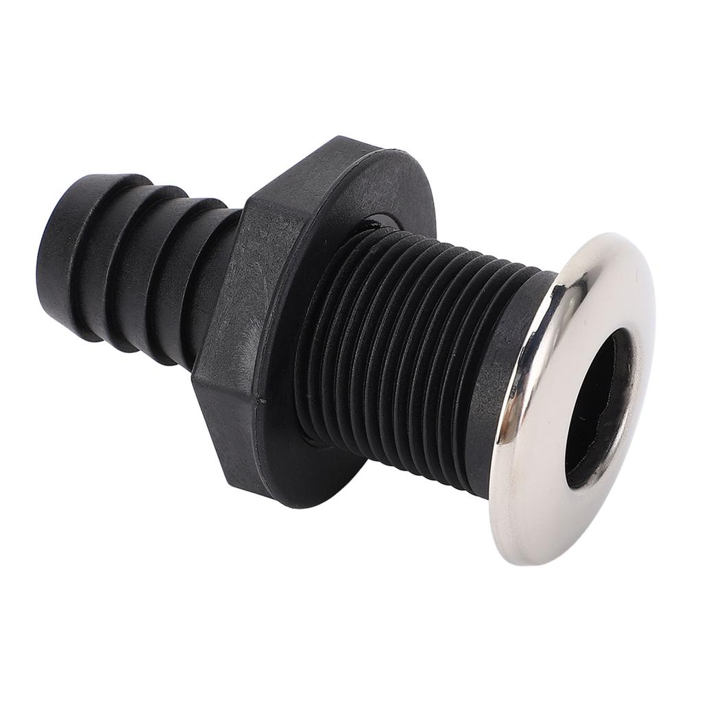 Marine Drain Plug 25mm 1in Nylon Protective Versatile Boat Drain Plug for Kayak Fishing Boat Yacht Straight Tube,