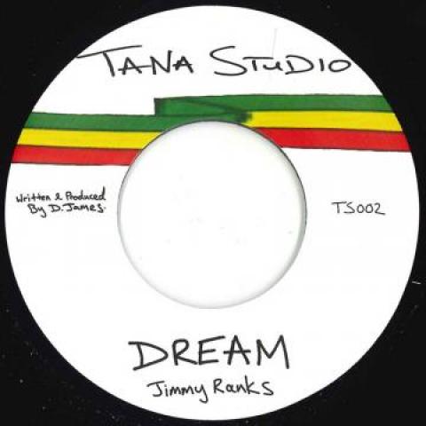 

7inch Record JIMMY RANKS - Dream / Dub TS002 Tana Studio 2020 UK Reggae, Ska & Dub