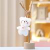 Panda Keychain Rabbit Cute Cartoon Girl Backpack Decorative Pendant Doll Plush