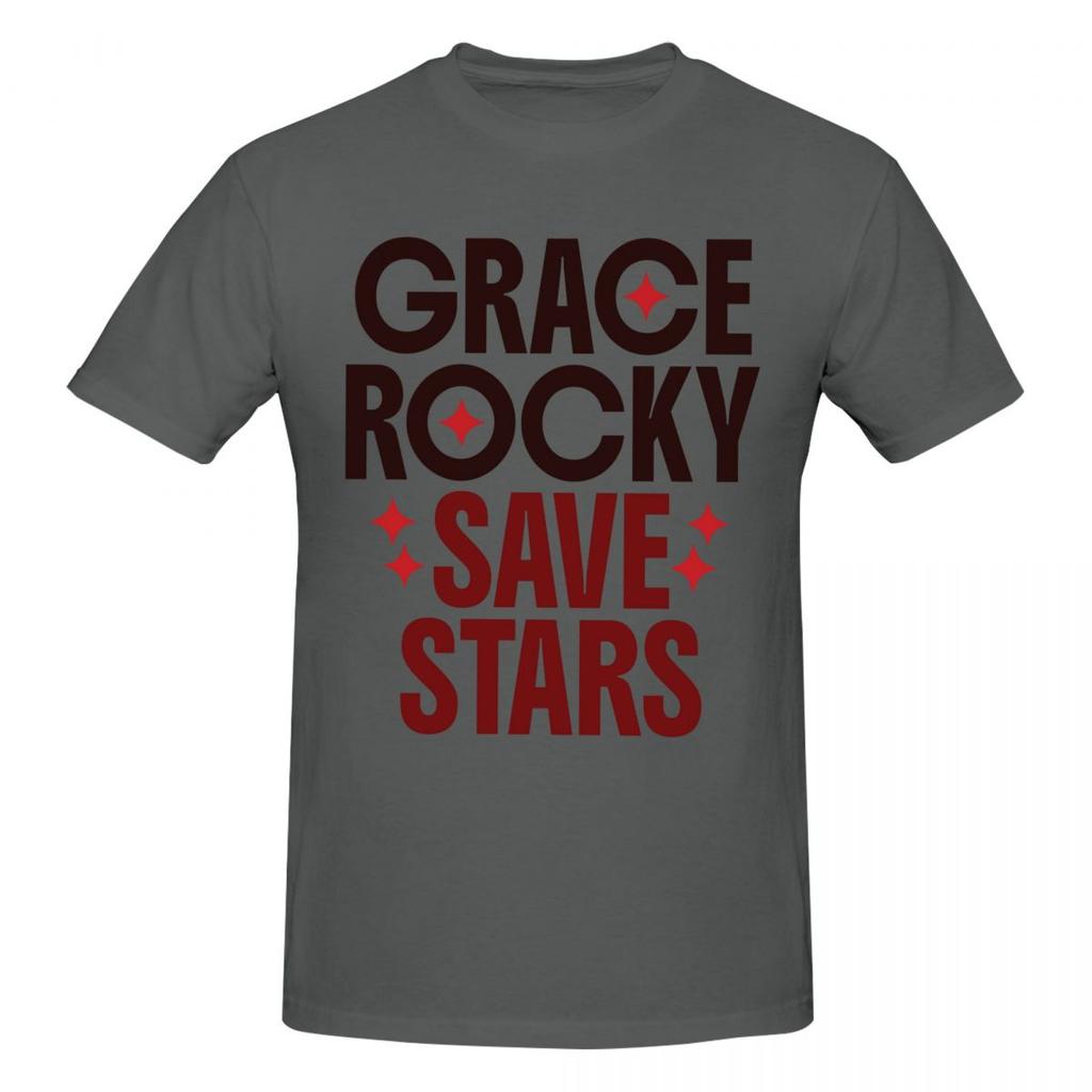 Unisex Projekt Hail Mary Grace Rettet Sterne Tolles T-Shirt Vintage Baumwolle Rundhals-T-Shirts