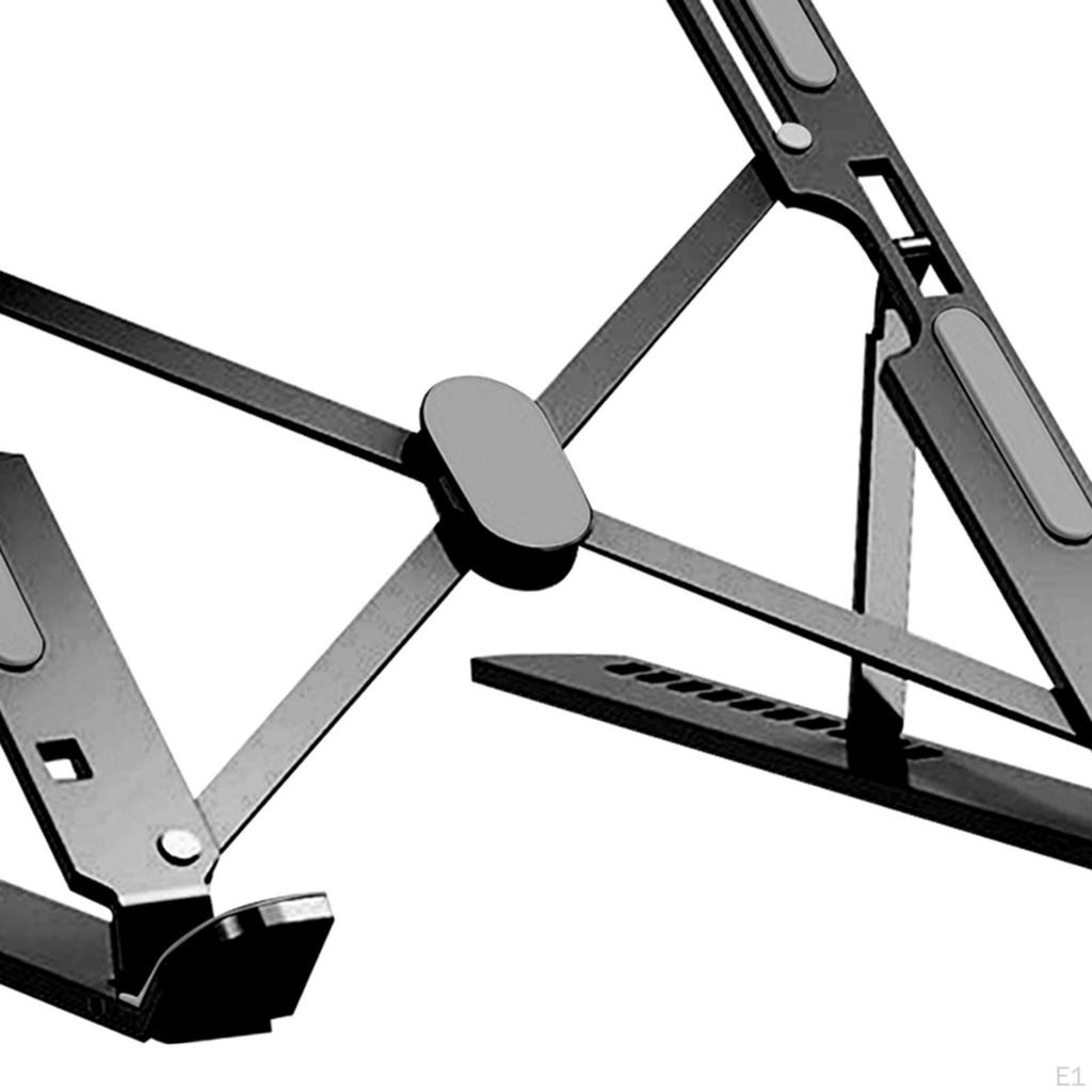 Desktop Laptop Ständer, Tragbarer Halter, Universal-Erhöhung aus Aluminiumlegierung mit Belüftung Und