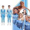 The Fantastic Four Cosplay Jumpsuit With Spandex For Game Anime Role Play