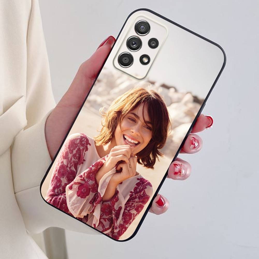 New Singer T-Tini S-Stoessel Phone Case For Samsung S24,21,22,23,30,Ultra,20,Plus,Note,10,9,Black Soft Silicone Case