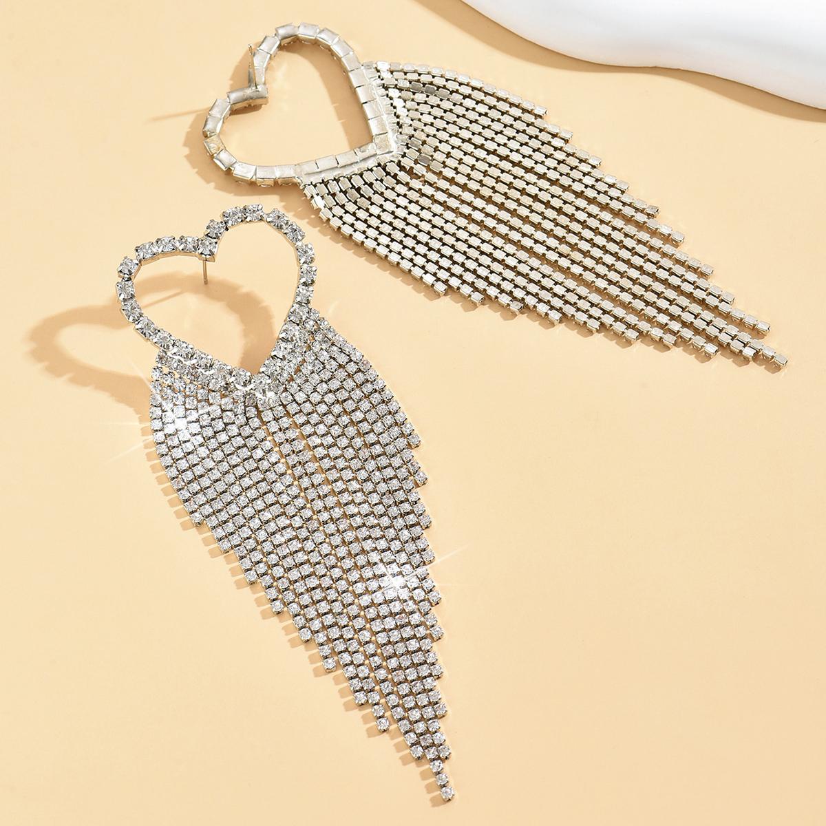 

2 шт. Женские модные серьги-кисточки с надписью Love, циркониевые аксессуары, подходят для свиданий, вечеринок, фестивалей, подарки